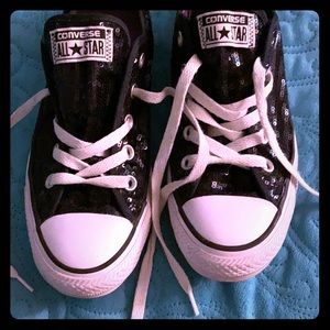 Sequin converse sneakers